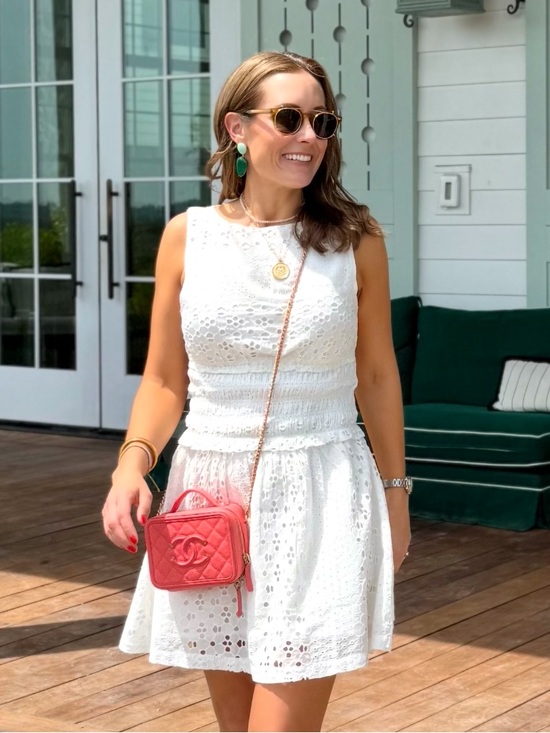 Hill House Dresses & Skirts - Hill House White Eyelet Nap Dress